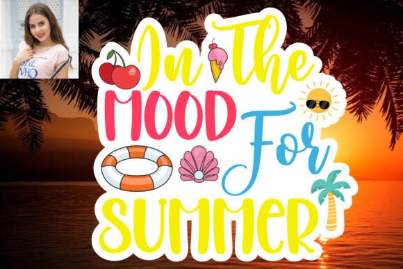 Download In the Mood for Summer SVG Sticker Desig - Summer Collection