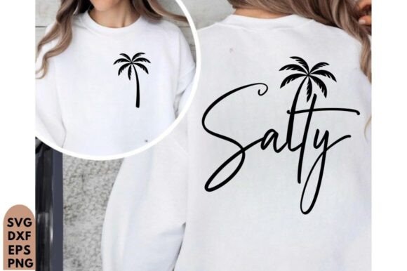 Download Salty SVG, Trendy Summer SVG, Salty - Summer Collection