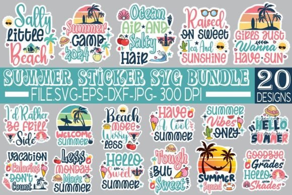Download Summer SVG Bundle, Summer T-shirt Bundle - Summer Collection