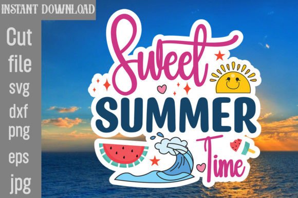 Download Sweet Summer Time SVG Cut File - Summer Collection