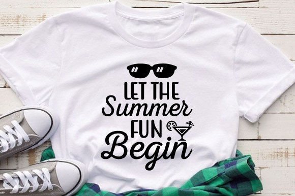 Download Let the Summer Fun Begin Svg Design - Summer Collection