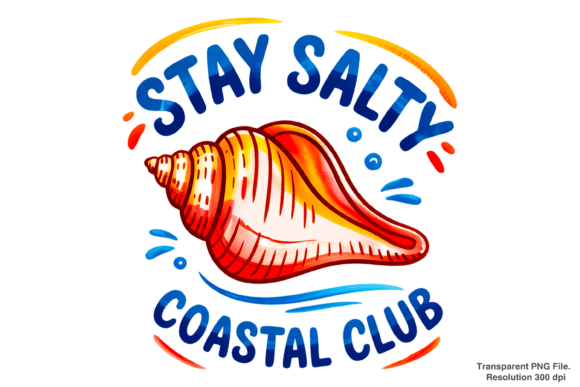 Download Stay Salty PNG, Summer Design PNG - Summer Collection