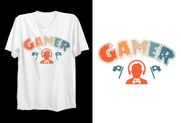 Download Gamer Png Vector Typography T-shirts - Premium Resources