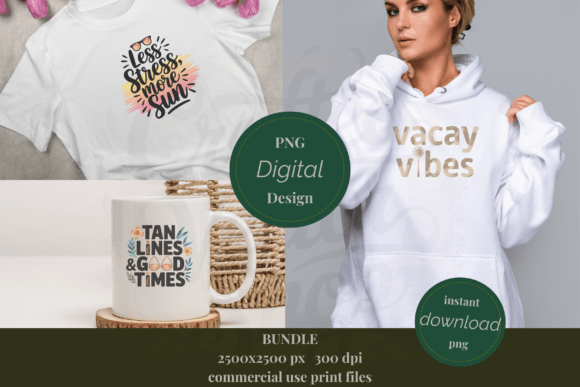 Download Vacation PNG Bundle Funny Summer Quotes - Summer Collection