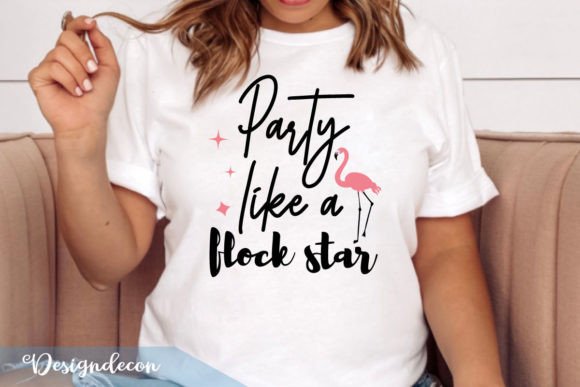 Download Party Like a Flock Star Summer Party Svg - Summer Collection