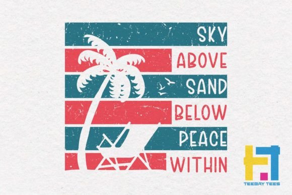 Download Vintage Summer SVG Sky Above, Sand Below - Summer Collection