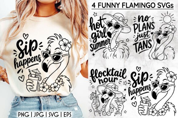 Download Funny Flamingo SVG Summer Quotes - Summer Collection