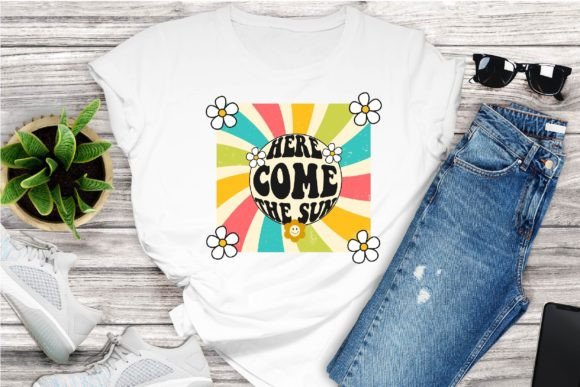 Download Here Come the Sun SVG Retro Summer - Summer Collection