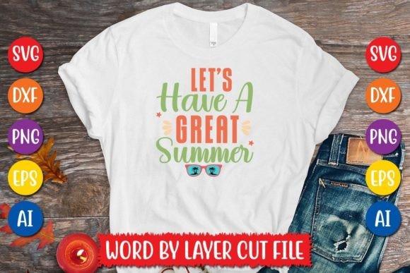 Download Let's Have a Great Summer Svg Design - Summer Collection