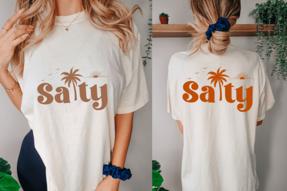 Download Salty SVG,Trendy Summer SVG,Salty Summer - Summer Collection