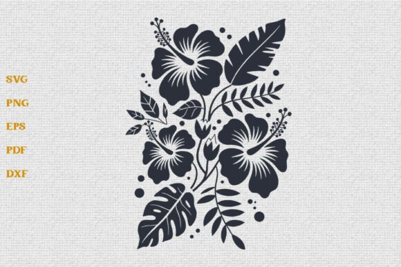 Download Tropical Hibiscus Flower SVG Summer SVG - Summer Collection