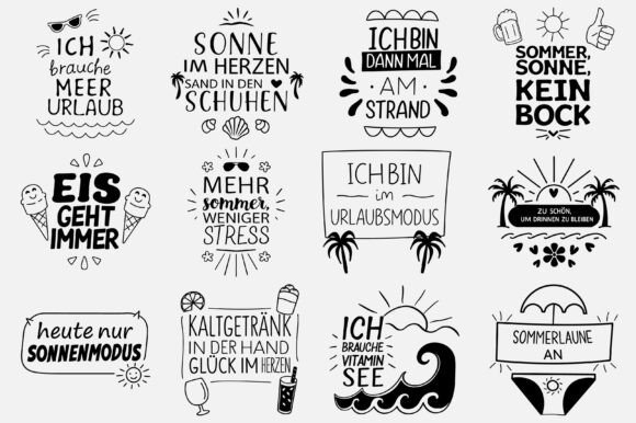 Download Funny German Summer SVG Bundle - Summer Collection