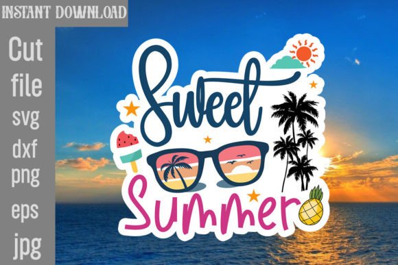 Download Sweet Summer SVG Cut File - Summer Collection