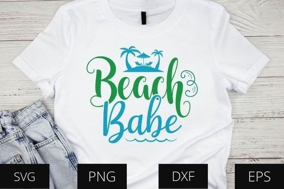 Download Beach Babe, Funny Summer Quotes Svg - Summer Collection
