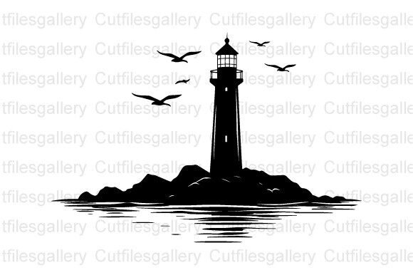 Download Lighthouse on the Island SVG, Summer SVG - Summer Collection