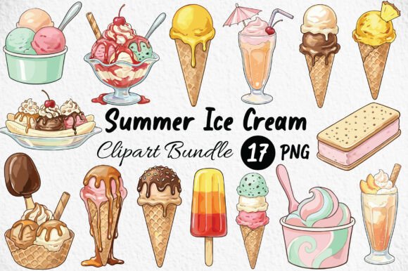 Download Summer Ice Cream Clipart - Summer Collection