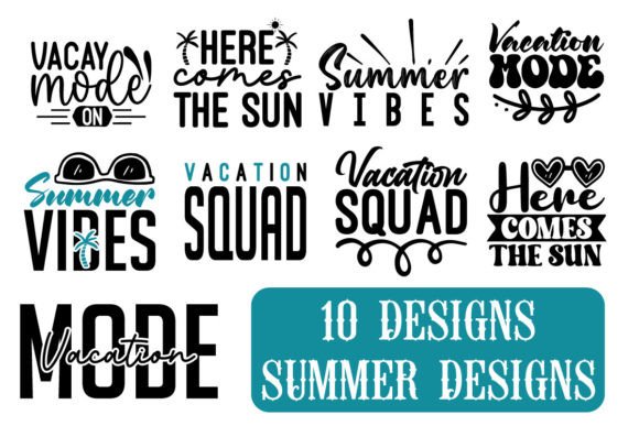Download Summer Svg Designs Bundle - Summer Collection