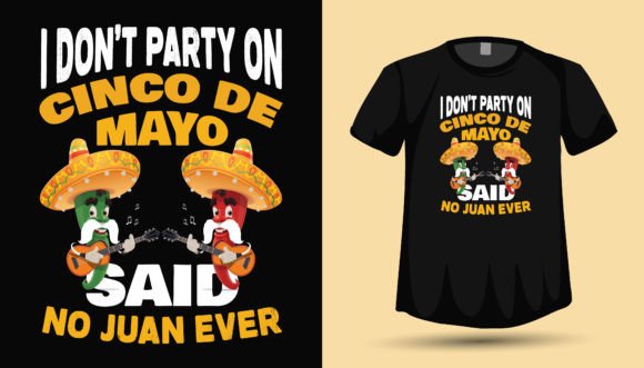 Download Cinco De Mayo Tshirt Design Png &amp; Vector - Premium Resources