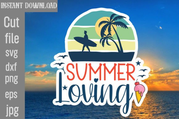 Download Summer Loving SVG Cut File - Summer Collection