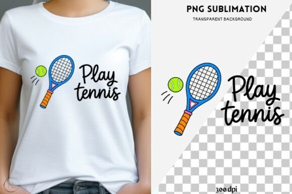 Download Play Tennis PNG | Summer Sports Sticker - Summer Collection