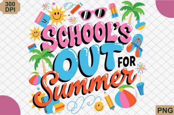 Download School’s out for Summer PNG - Summer Collection